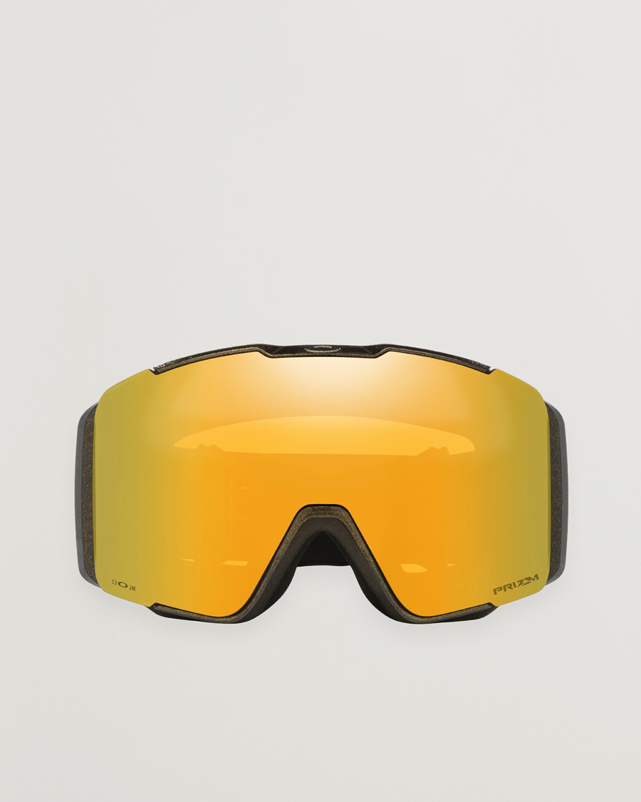 Uomini | Occhiali da sole | Oakley | Line Miner Pro Prizm Snow Goggles M Black/Gold