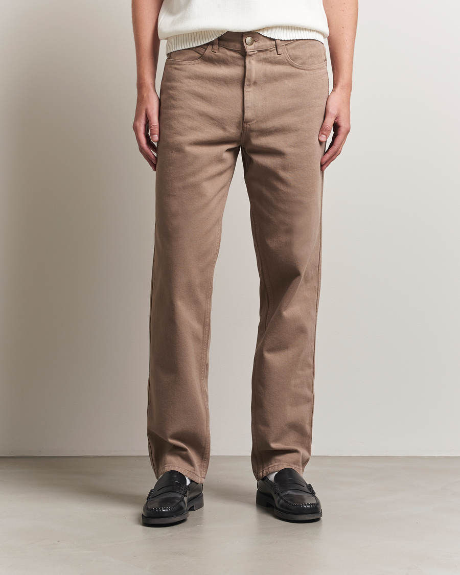 Uomini | Pantaloni | Palmes | Coarse 5-Pocket Trousers Fossil
