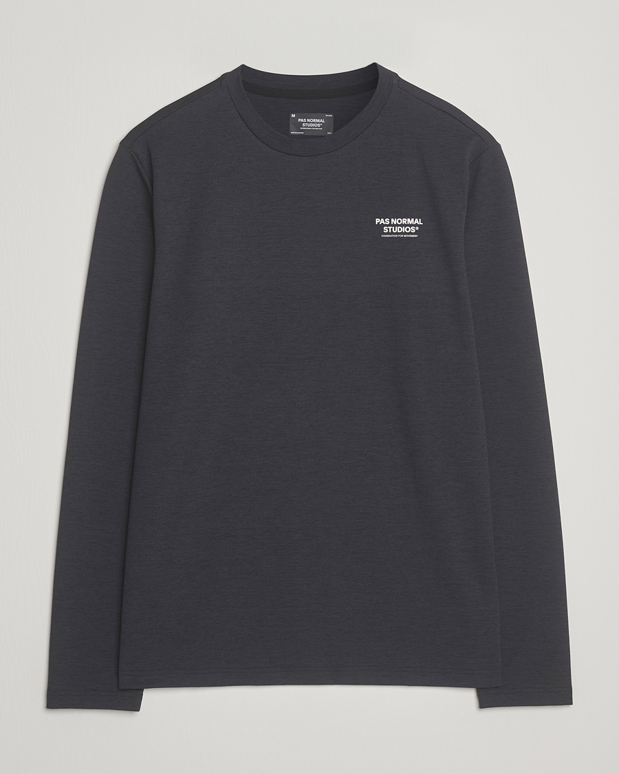 Uomini | T-shirt | Pas Normal Studios | Balance Long Sleeve T-Shirt Black