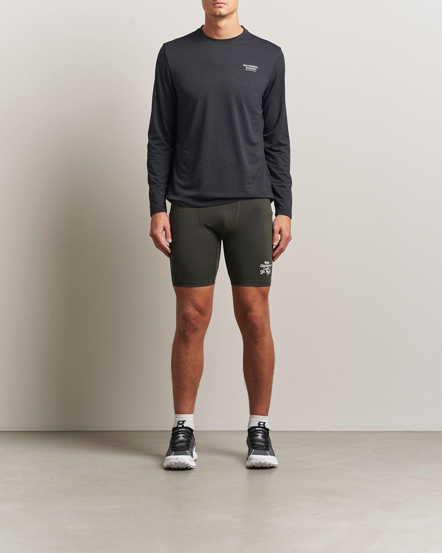 Uomini | T-shirt | Pas Normal Studios | Balance Long Sleeve T-Shirt Black