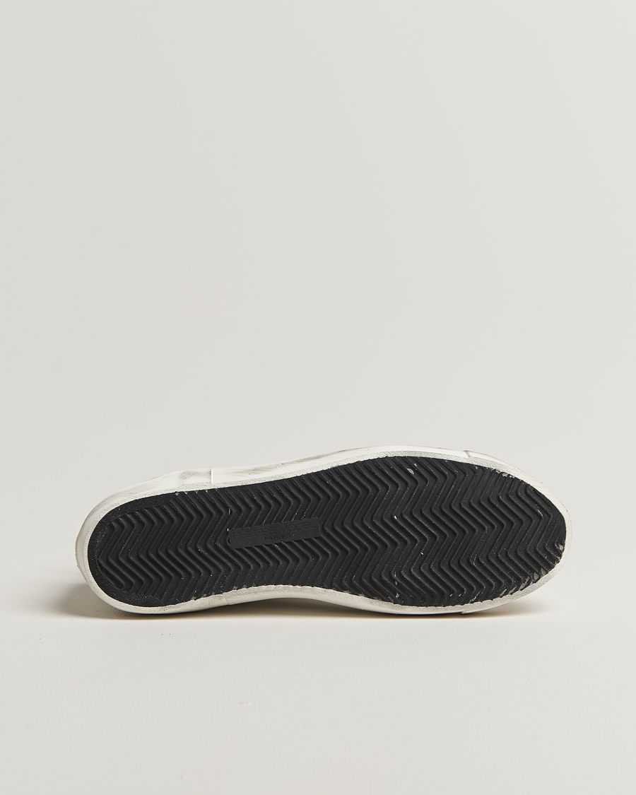 Uomini | Sneakers | Philippe Model | Prsx Low Top Leather Sneakers White