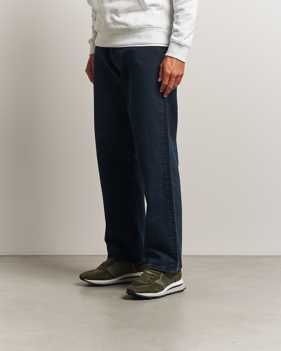 Uomini | Philippe Model Tropez Haute Running Sneakers Military | Philippe Model | Tropez Haute Running Sneakers Military