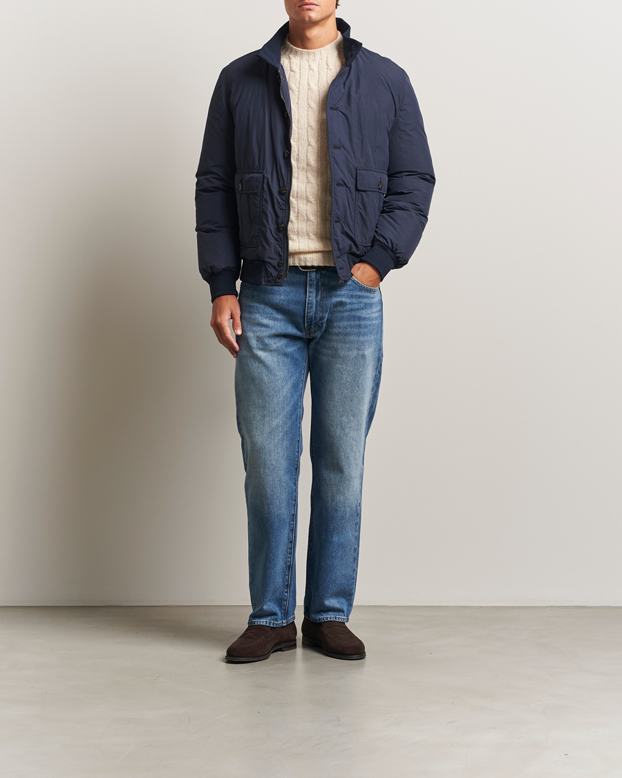 Uomini | Giacche | Valstar | Padded Nylon Valstarino Navy