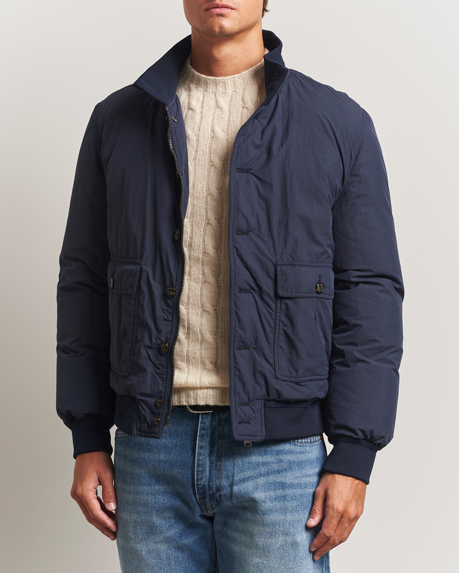 Uomini | Giacche | Valstar | Padded Nylon Valstarino Navy