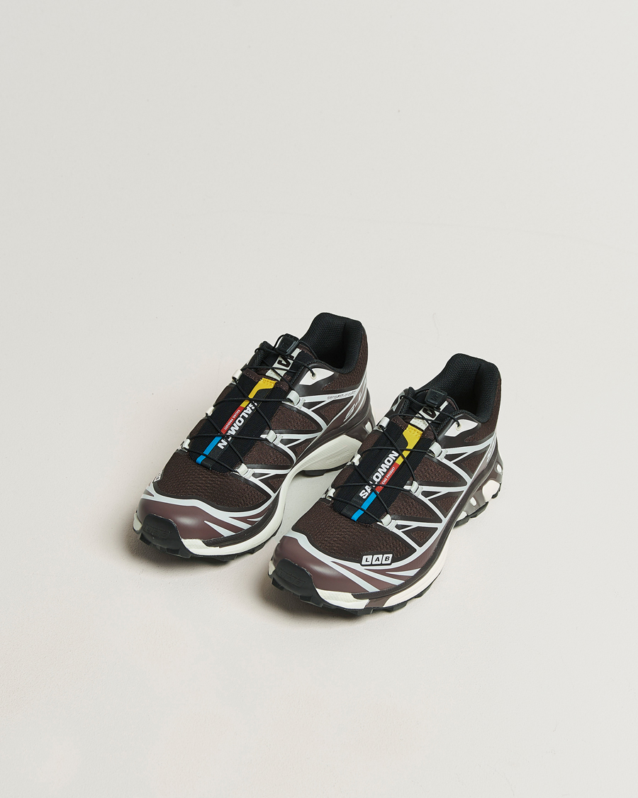 Uomini | Salomon XT-6 Sneakers Black Coffee/French Roast | Salomon | XT-6 Sneakers Black Coffee/French Roast