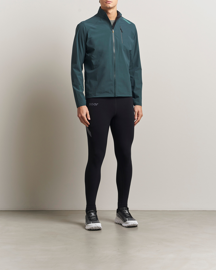 Uomini | Giacche | SOAR Running | Rainout Shell Green Gables