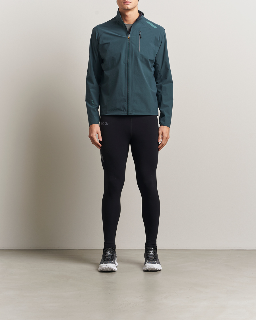 Uomini | Pantaloni | SOAR Running | Session Tight Black