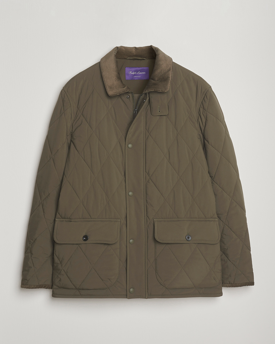 Uomini | Giacche | Ralph Lauren Purple Label | Carleton Jacket Olive
