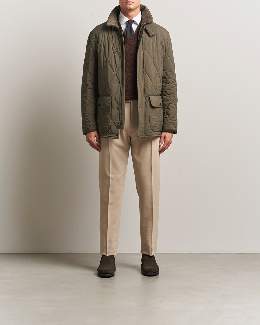 Uomini | Giacche | Ralph Lauren Purple Label | Carleton Jacket Olive