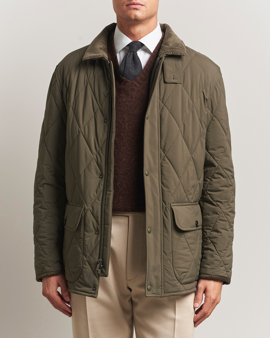 Uomini | Giacche | Ralph Lauren Purple Label | Carleton Jacket Olive