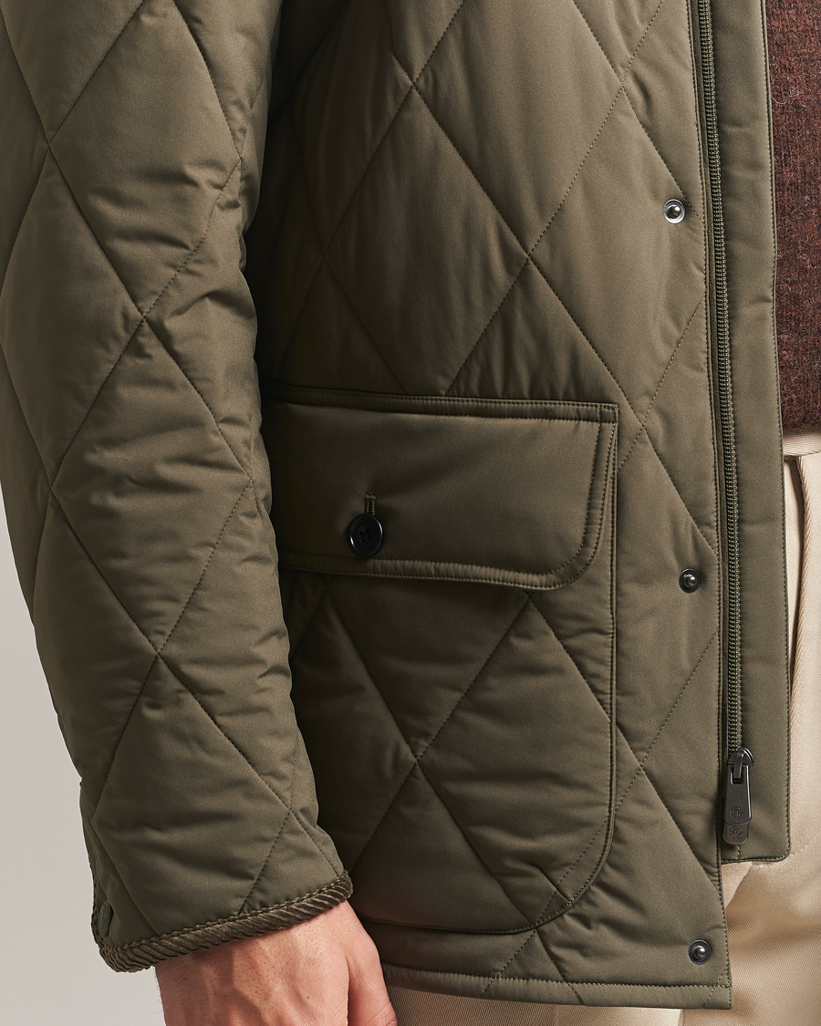 Uomini | Giacche | Ralph Lauren Purple Label | Carleton Jacket Olive