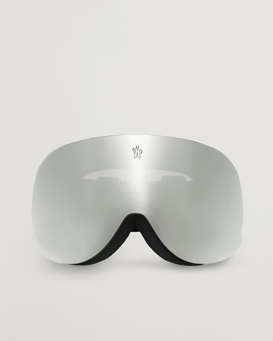 Uomini | Occhiali da sole | Moncler Lunettes | 0ME8017 Ski Goggles Black/Silver