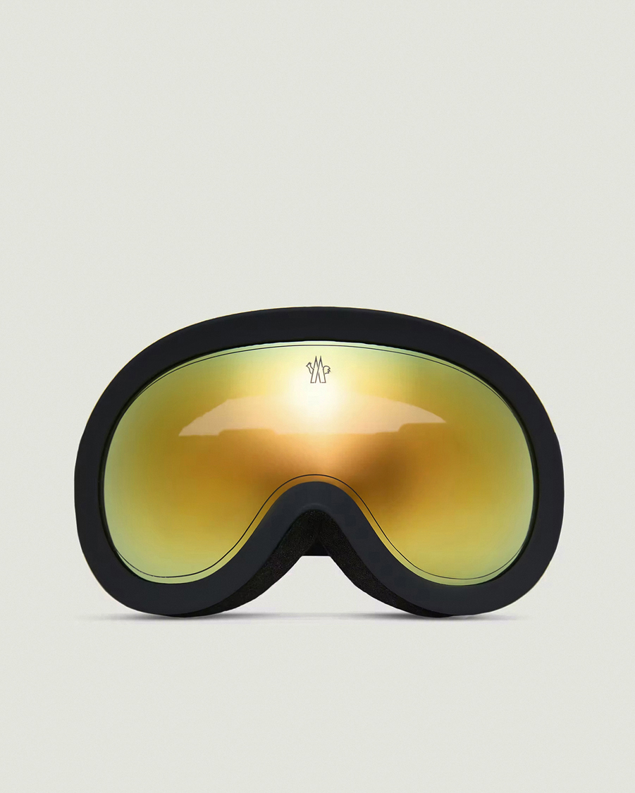 Uomini | Occhiali da sole | Moncler Lunettes | Snowray Ski Goggles Black/Gold