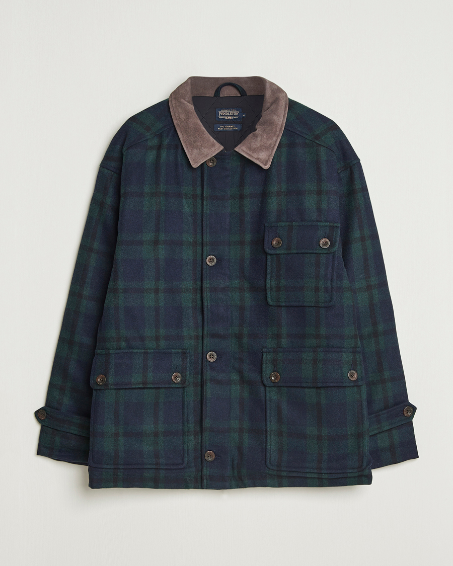 Uomini | Giacche | Pendleton | Hunting Jacket Blackwatch Tartan