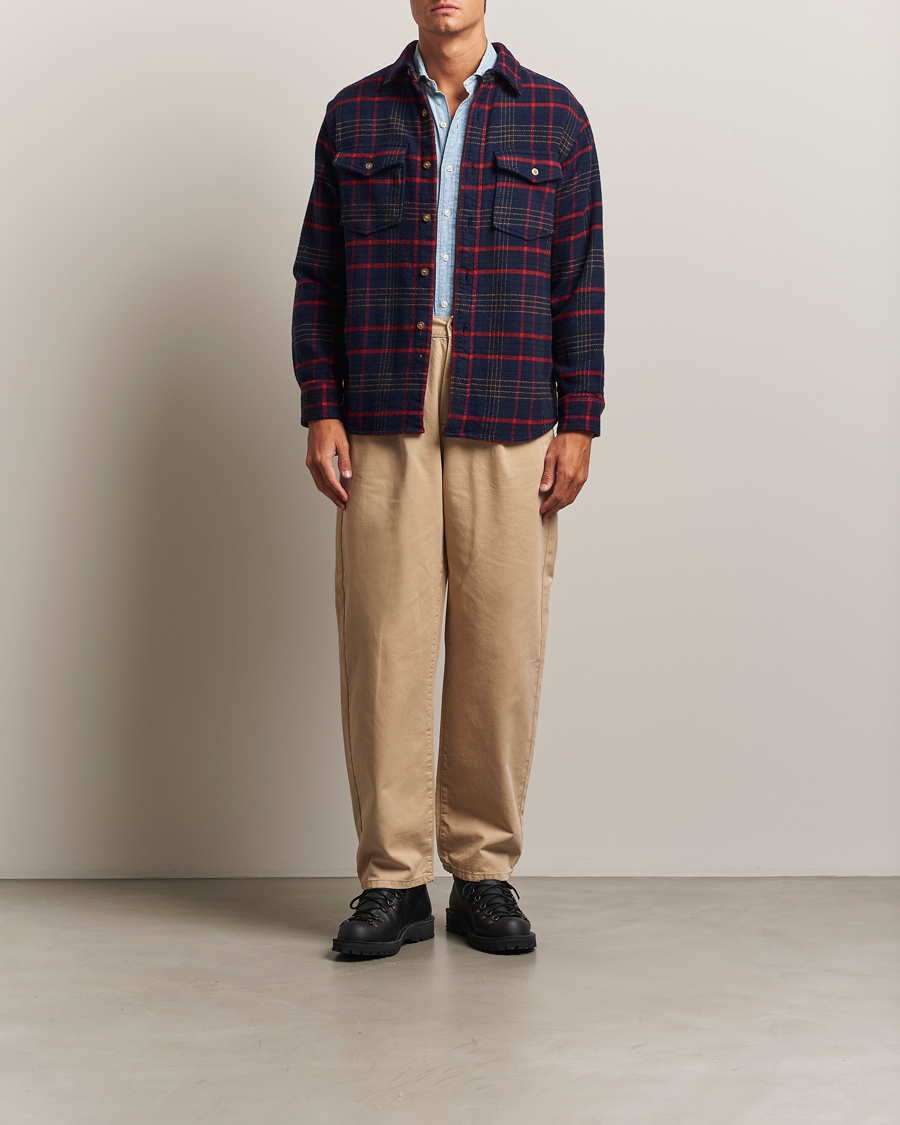 Uomini | Camicie | Pendleton | Big Pocket Shirt Blue Check