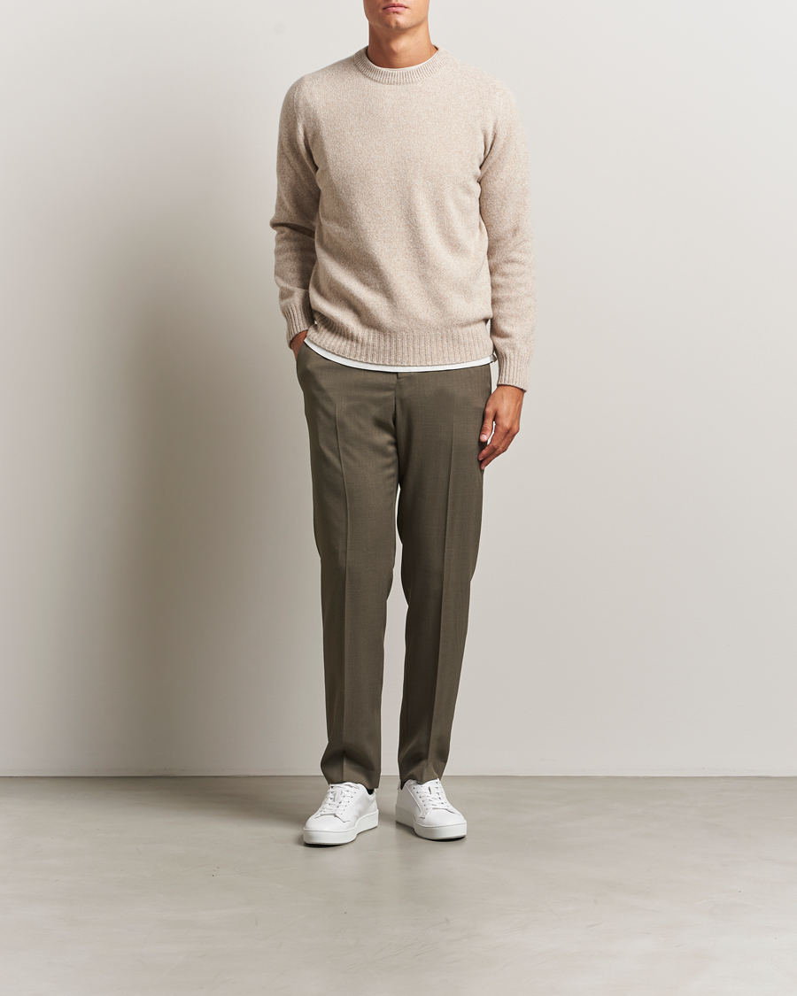 Uomini | Pantaloni | Filippa K | Troy Tailored Drawstring Trousers Driftwood