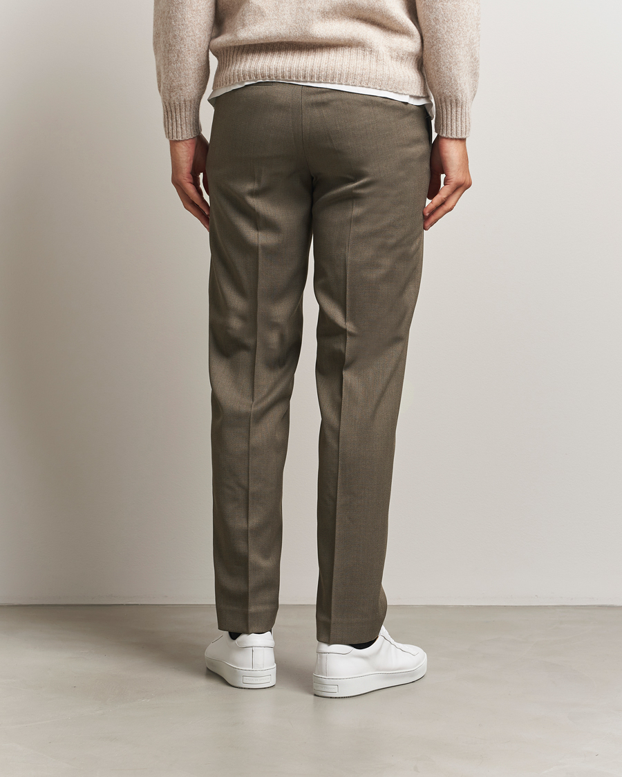 Uomini | Pantaloni | Filippa K | Troy Tailored Drawstring Trousers Driftwood