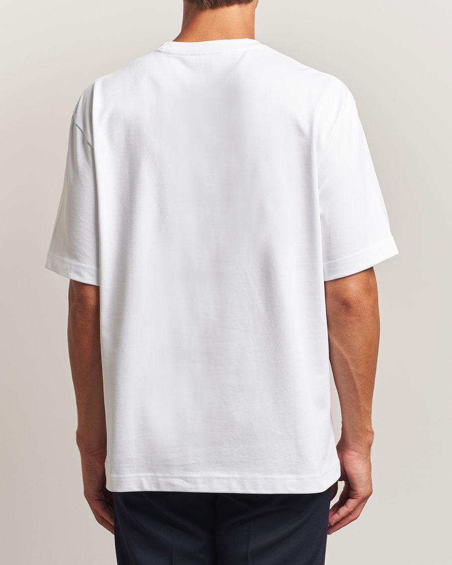 Uomini | T-shirt | Filippa K | Heavy Cotton Crew Neck T-Shirt White