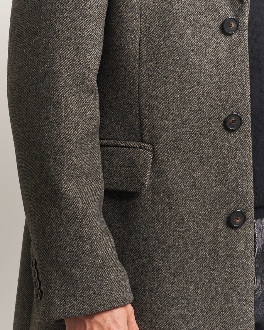 Uomini | Giacche | Filippa K | William Wool Textured Coat Driftwood