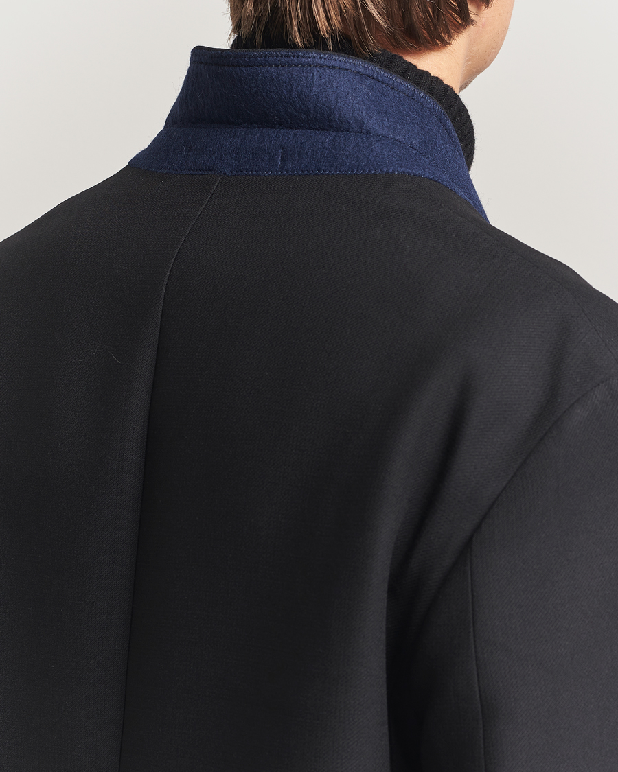 Uomini | Blazers | Filippa K | Riley Wool Workwear Blazer Black