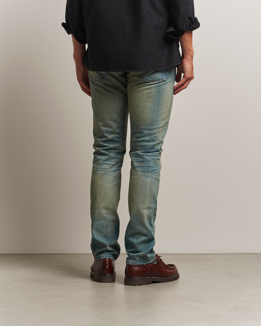 Uomini | Pantaloni | RRL | Slim Fit 5-Pocket Denim Ridgway Wash