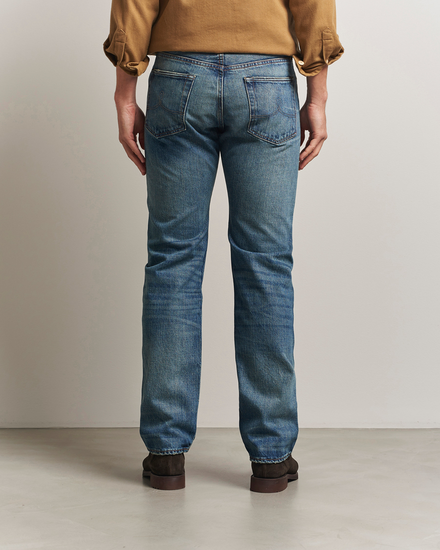 Uomini | Jeans | RRL | Straight Leg 5-Pocket Denim Hillsview Wash