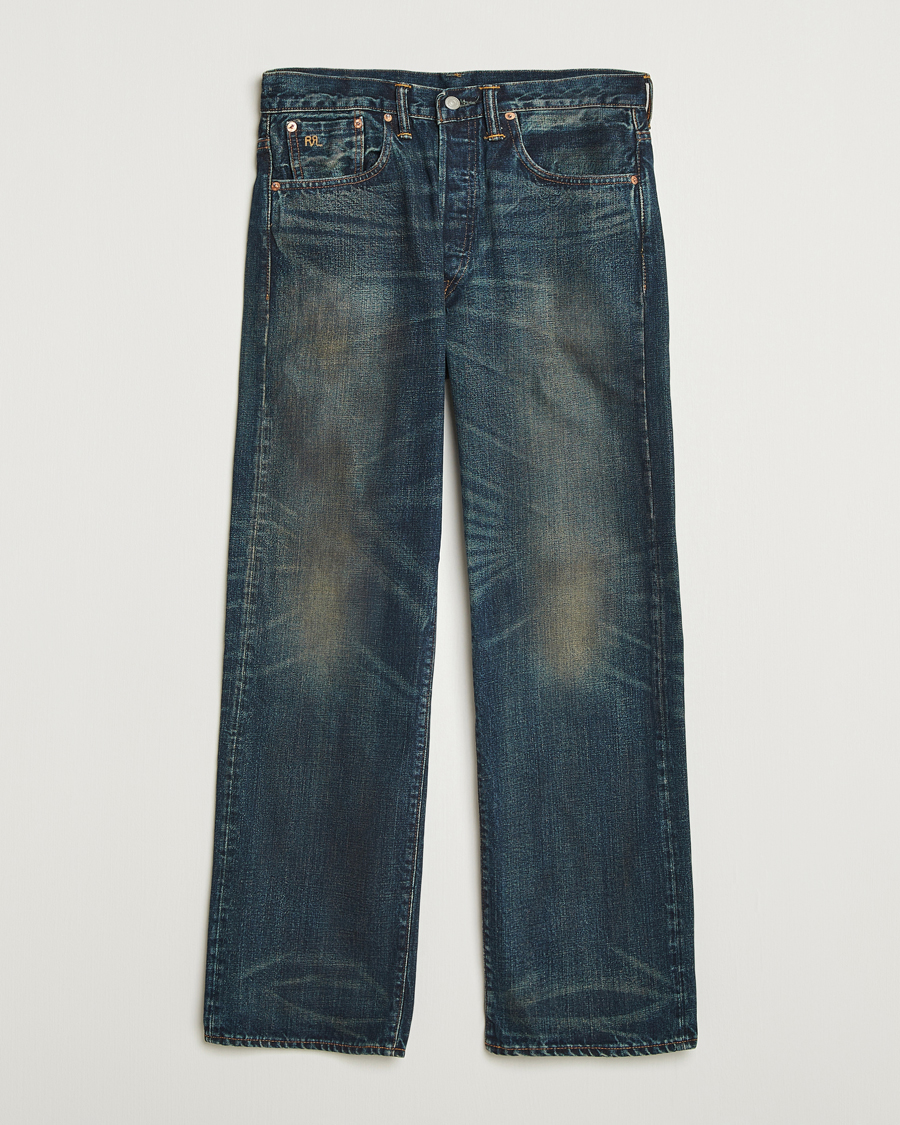 Uomini | Jeans | RRL | Vintage Five 5-Pocket Denim Grandfalls Wash