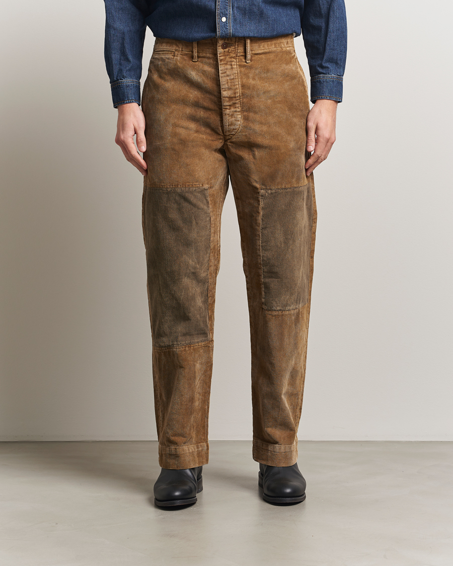Uomini | Pantaloni | RRL | Repaired Field Chino Faded Tan