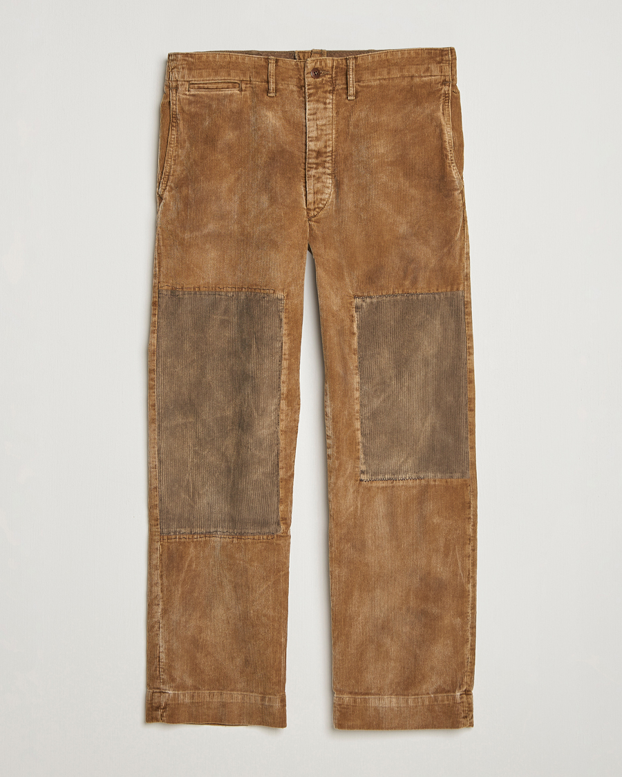 Uomini | Pantaloni | RRL | Repaired Field Chino Faded Tan
