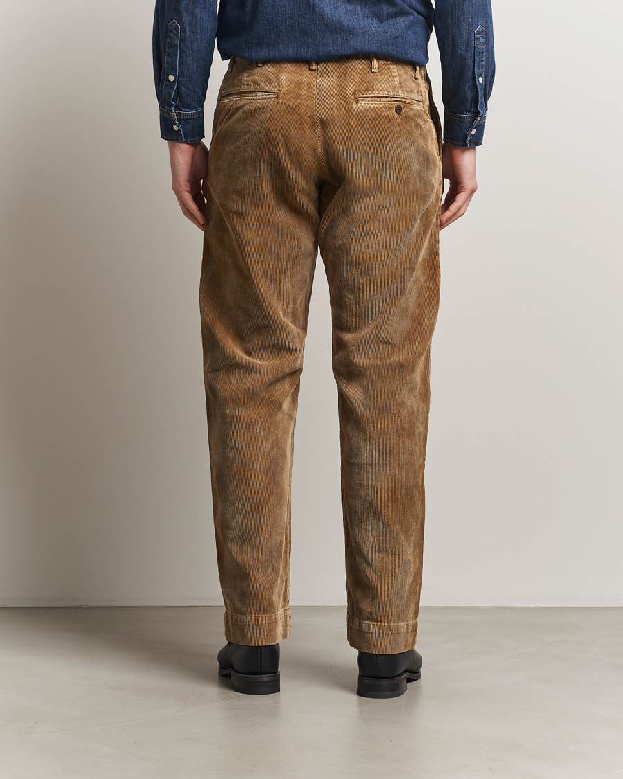 Uomini | Pantaloni | RRL | Repaired Field Chino Faded Tan