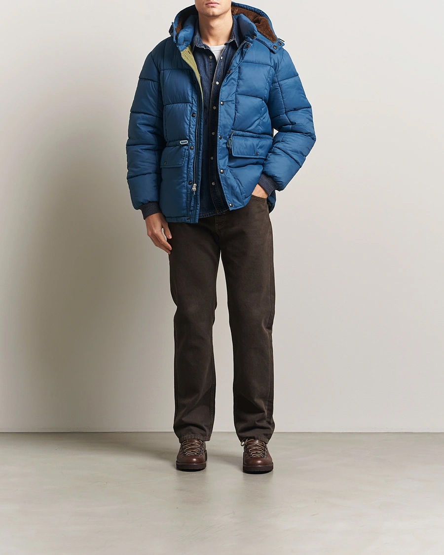 Uomini | Giacche | RRL | Ellis Down Parka Vintage Blue