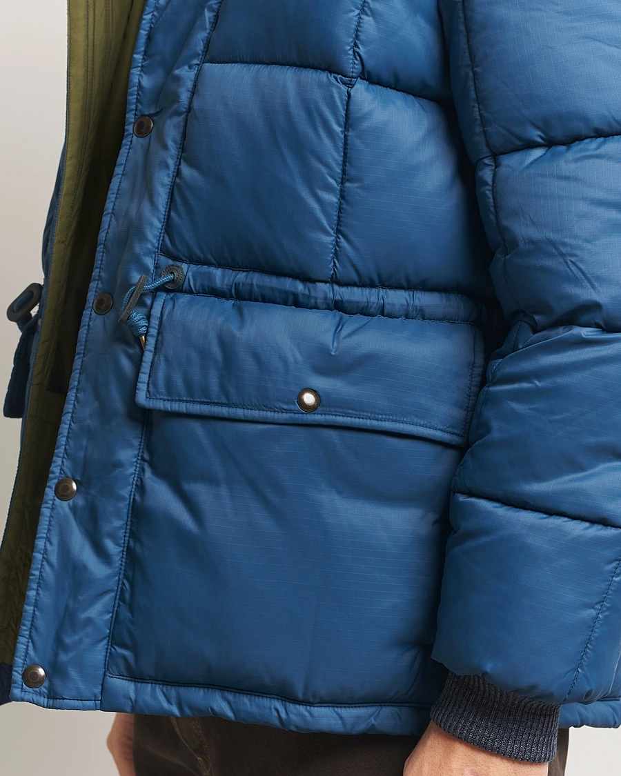 Uomini | Giacche | RRL | Ellis Down Parka Vintage Blue