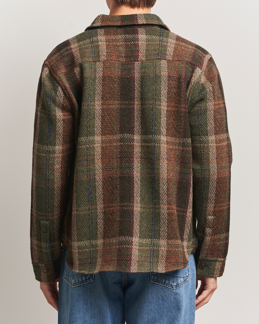 Uomini | Giacche | RRL | Matlock Cashmere Shirt Jacket Olive