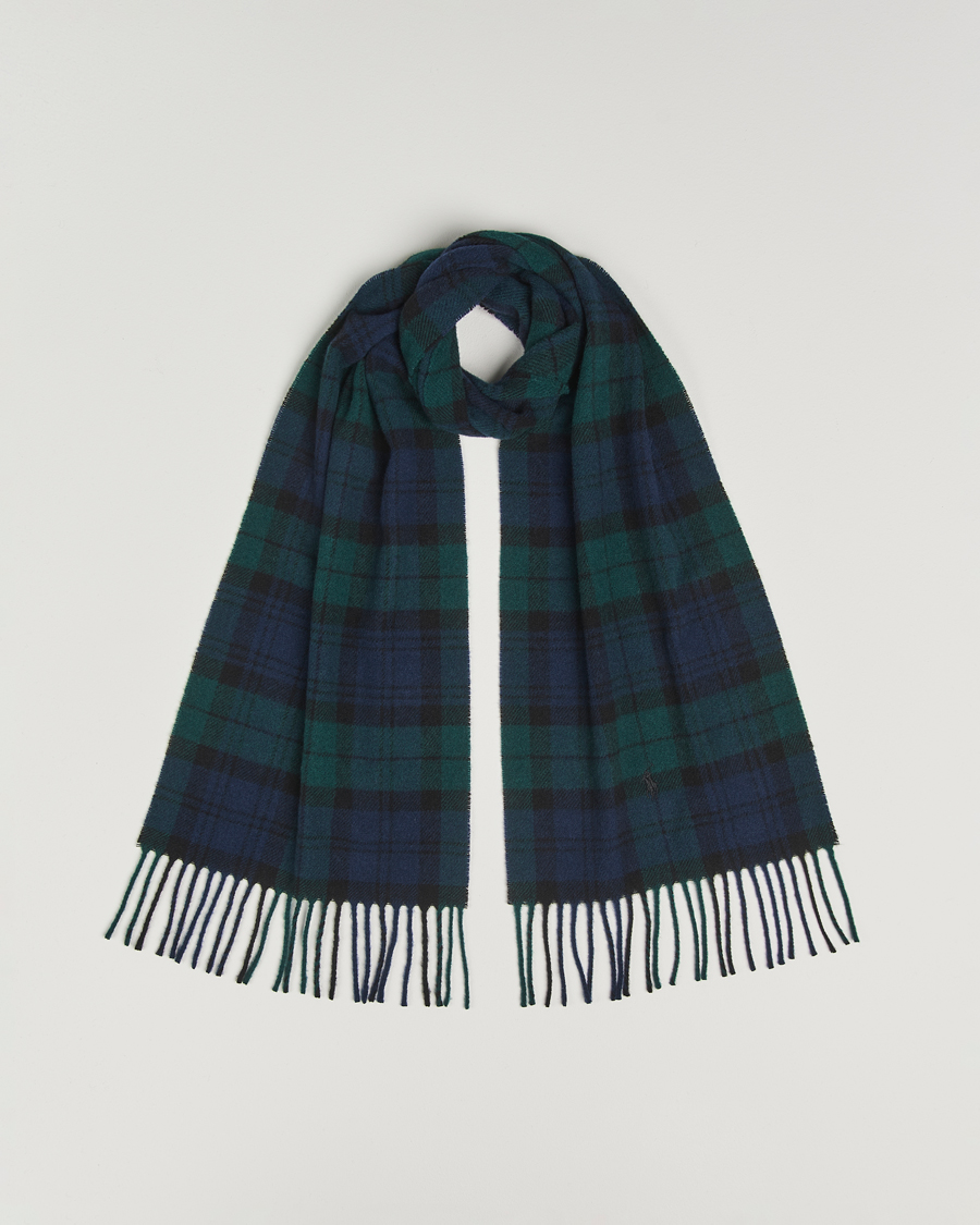 Uomini | Polo Ralph Lauren Classic Wool Scarf Blackwatch | Polo Ralph Lauren | Classic Wool Scarf Blackwatch