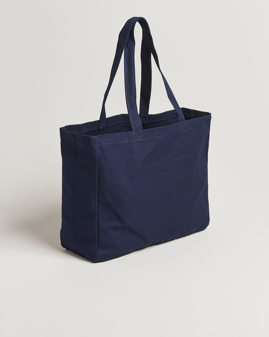 Uomini | Borse | Polo Ralph Lauren | Canvas Logo Tote Bag Newport Navy
