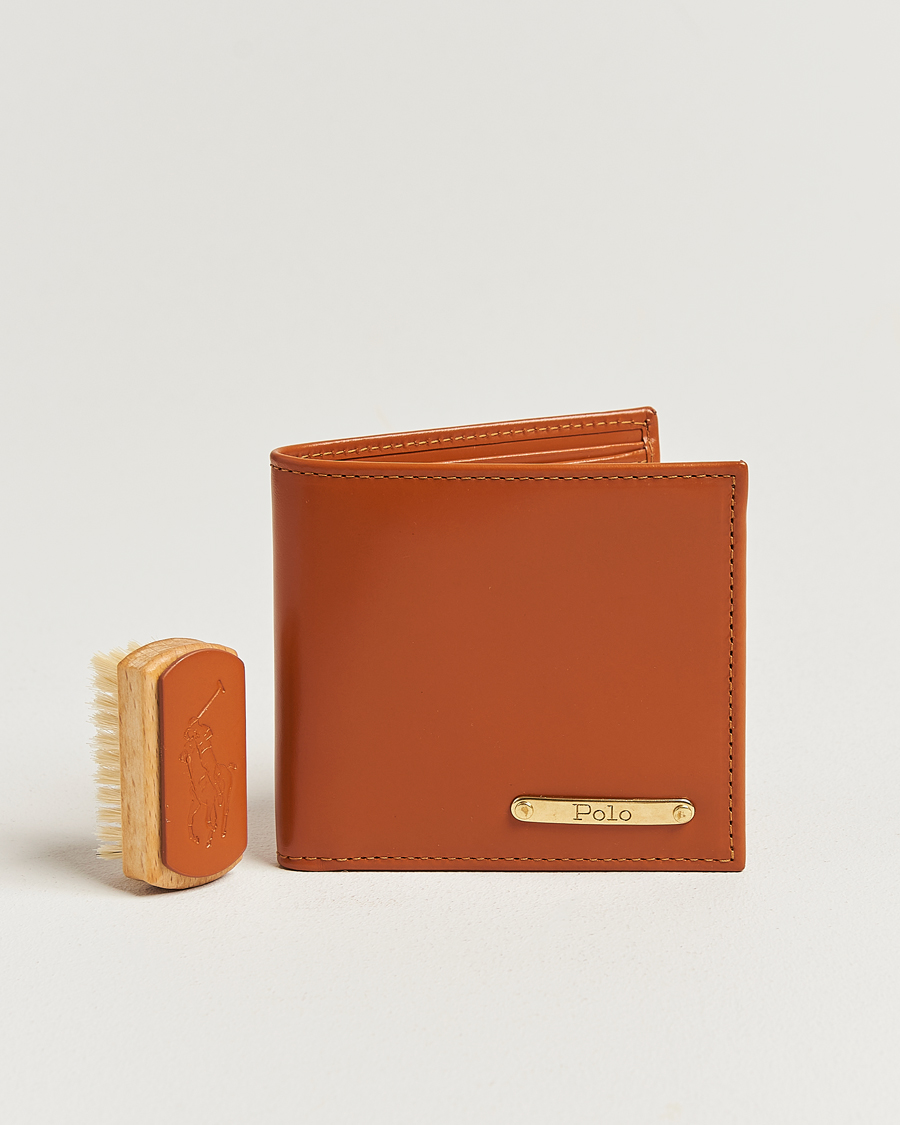 Uomini | Portafogli | Polo Ralph Lauren | Bridle Leather Wallet Tan
