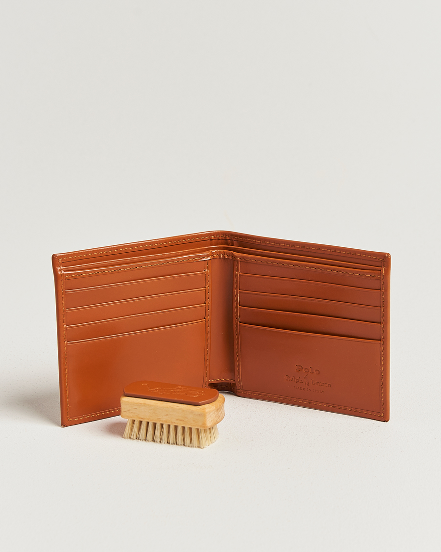Uomini | Portafogli | Polo Ralph Lauren | Bridle Leather Wallet Tan