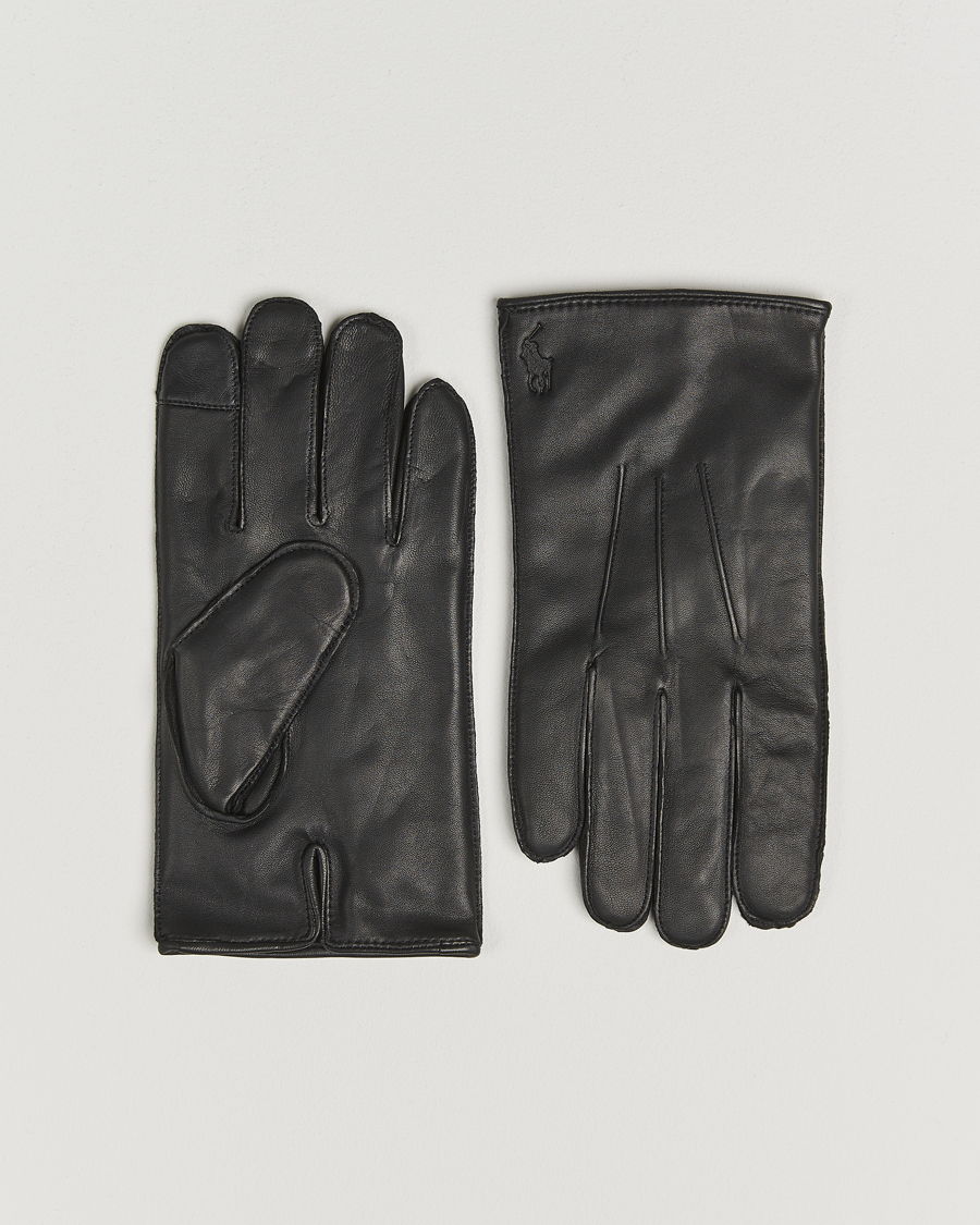 Uomini | Guanti | Polo Ralph Lauren | Nappa Gloves Black