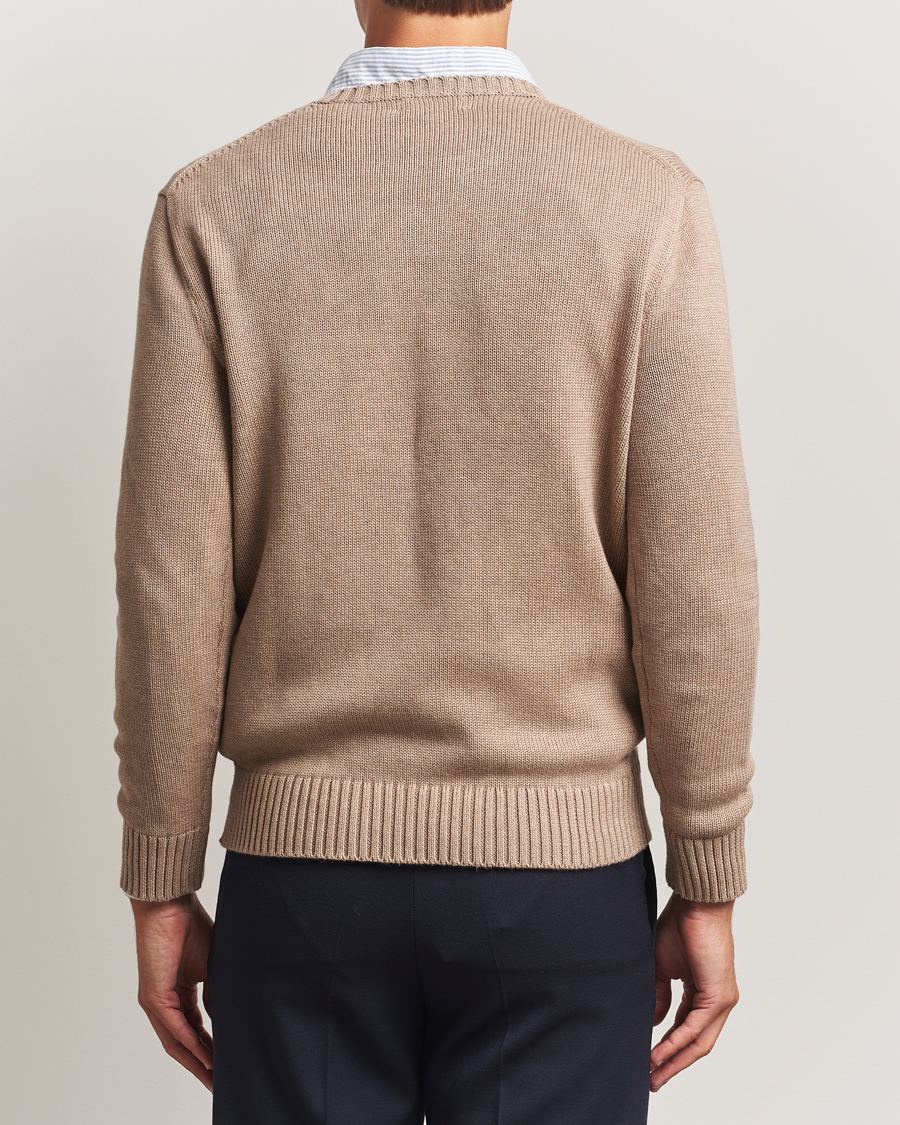 Uomini | Maglieria | Polo Ralph Lauren | Cotton Crew Neck Sweater Bronze Melange