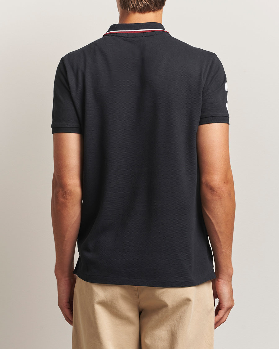 Uomini | Polo | Polo Ralph Lauren | Diagonal Stripe Big Pony Polo Polo Black