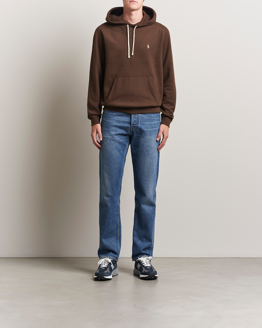 Uomini | Maglieria | Polo Ralph Lauren | RL Fleece Hoodie Nutmeg Brown