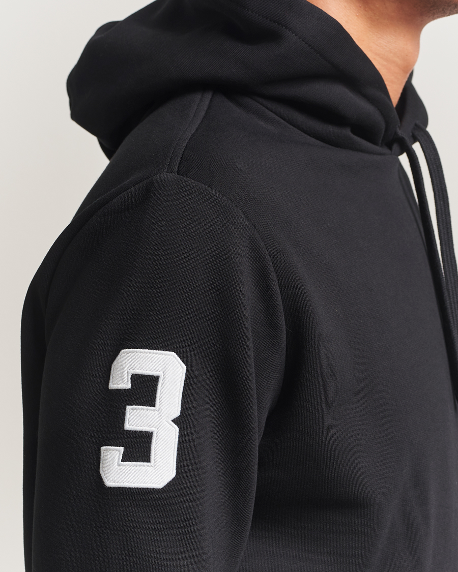 Uomini | Maglieria | Polo Ralph Lauren | Big Pony Hoodie Polo Black