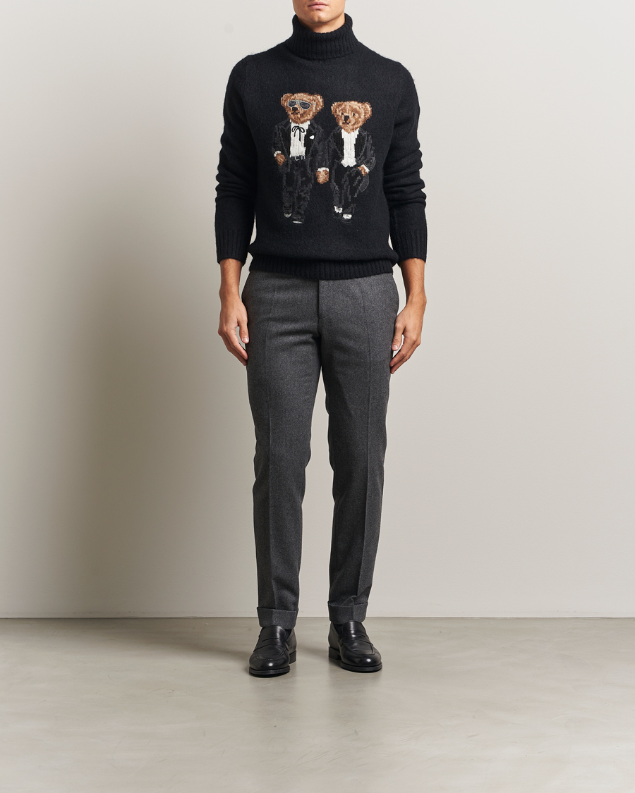 Uomini | Maglieria | Polo Ralph Lauren | Ralph n Ricky Alpaca Polo Polo Black