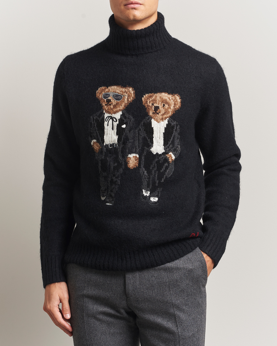 Uomini | Maglieria | Polo Ralph Lauren | Ralph n Ricky Alpaca Polo Polo Black