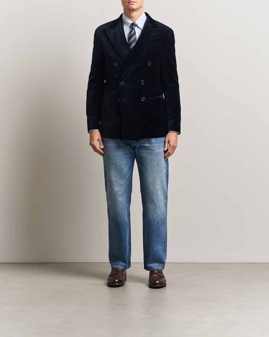 Uomini | Blazers | Polo Ralph Lauren | Double Breasted Tuxedo Jacket Velvet