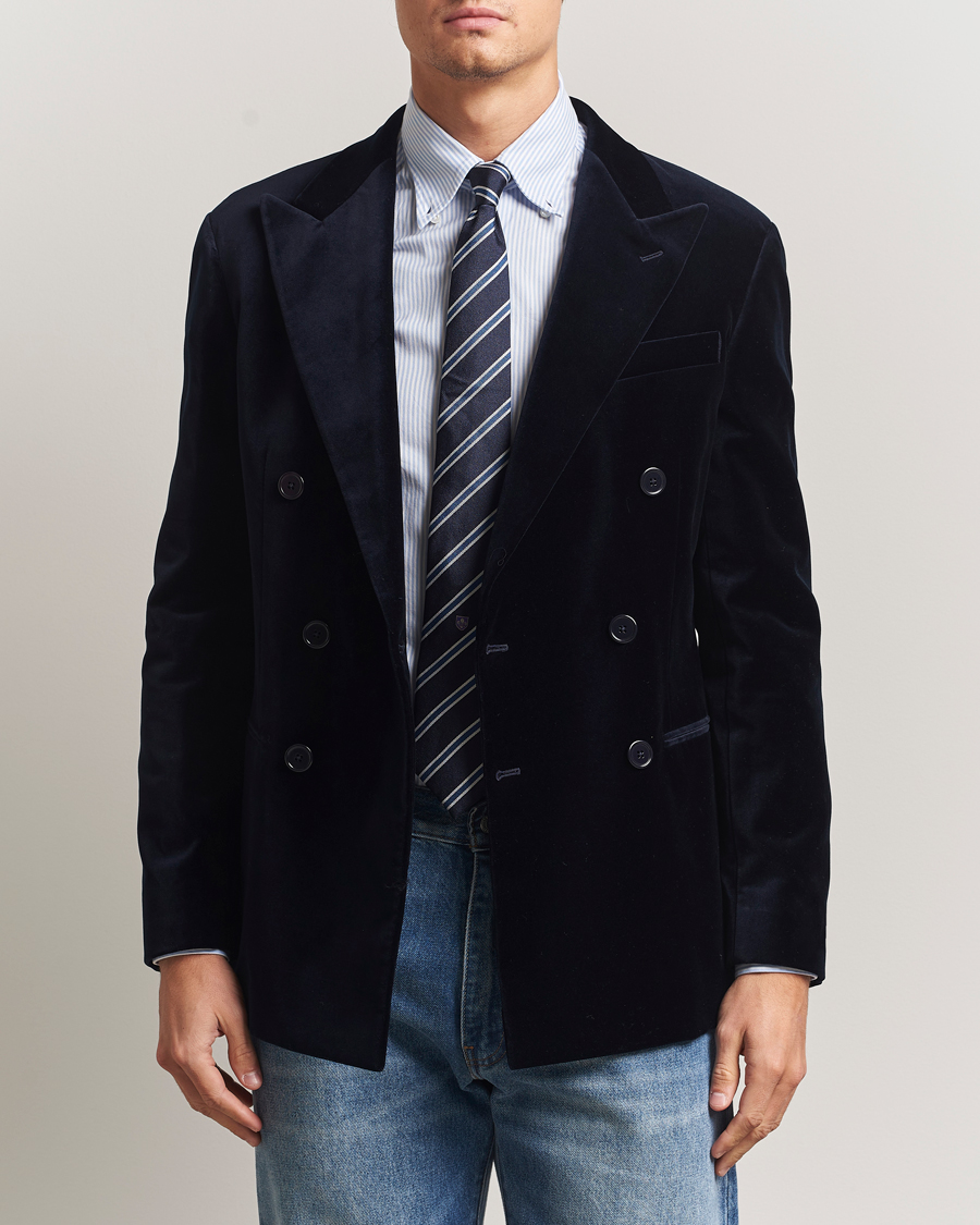 Uomini | Blazers | Polo Ralph Lauren | Double Breasted Tuxedo Jacket Velvet