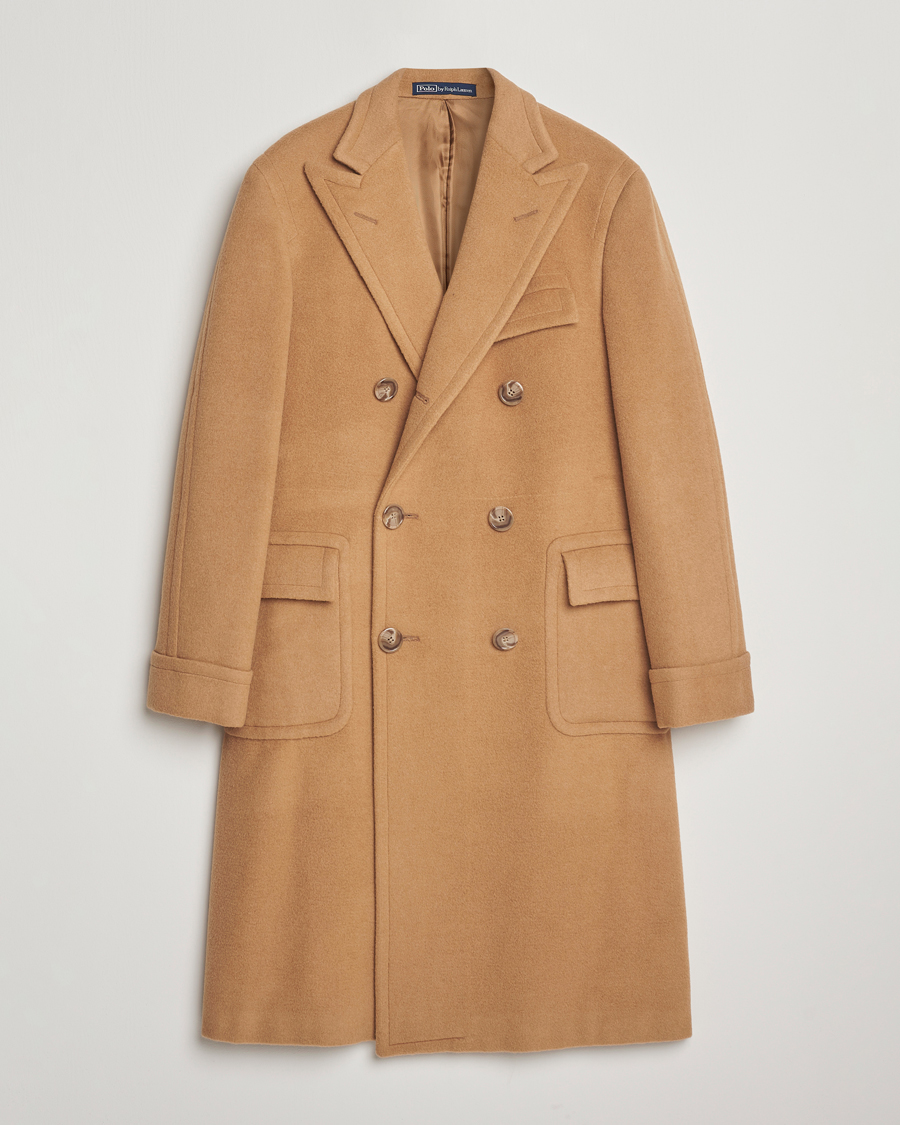 Uomini | Giacche | Polo Ralph Lauren | Camel Hair Coat Khaki