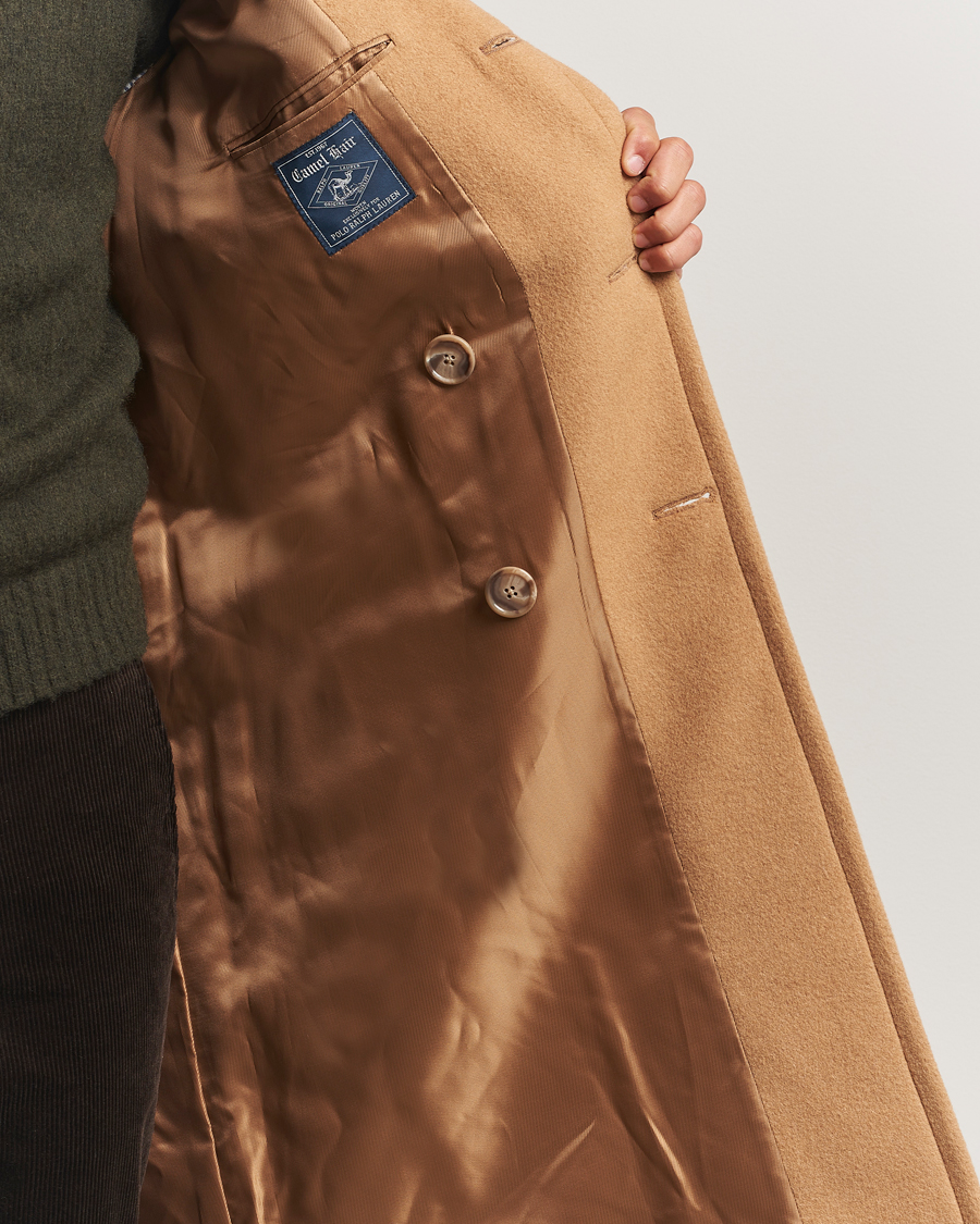 Uomini | Giacche | Polo Ralph Lauren | Camel Hair Coat Khaki