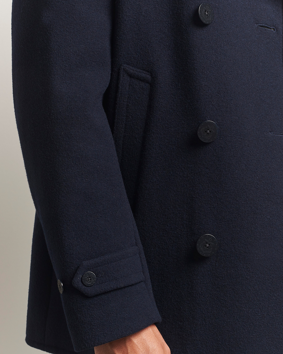 Uomini | Giacche | Polo Ralph Lauren | Lightweight Melton Peacoat Navy