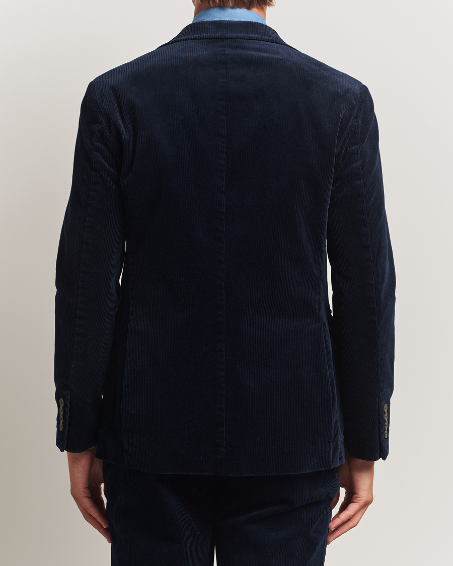Uomini | Blazers | Polo Ralph Lauren | Single Breasted Corduroy Sportcoat Navy